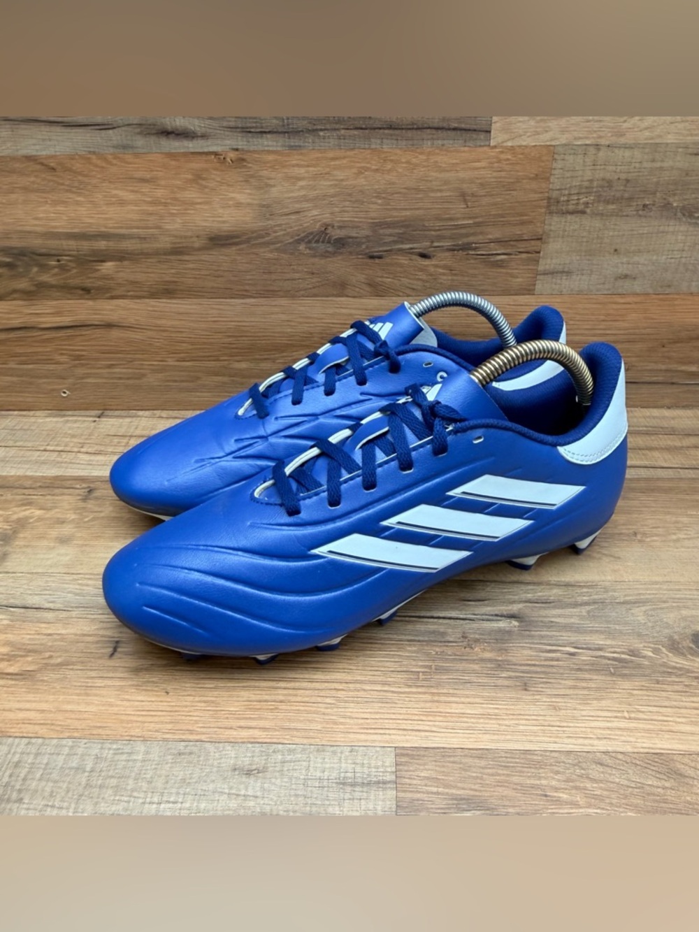 adidas Copa Pure 2.1 FG Unisex Shoes Size 9.5 Lucid Blue/Cloud White/Solar - Picture 2 of 8
